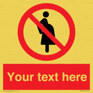 Custom prohibition not for pregnant women